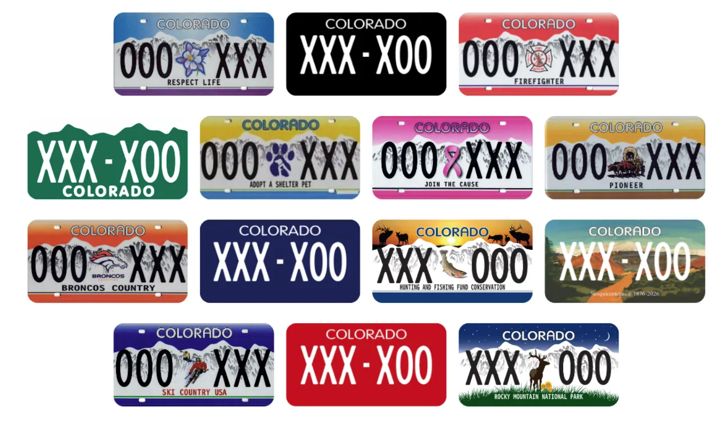 lisence plates